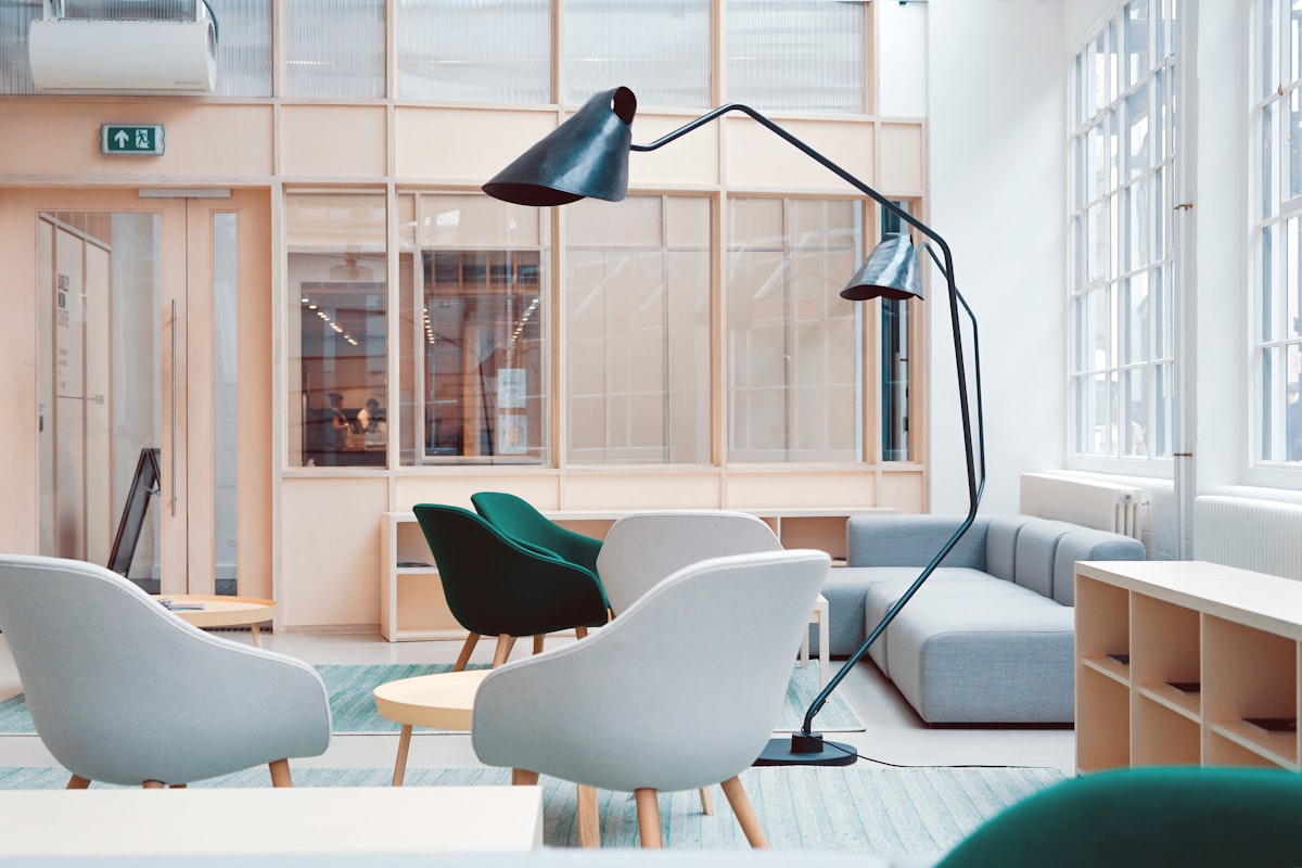 Interior partition and meeting-room glass cleaned for a Reno corporate office